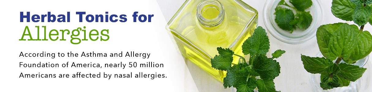 Herbal Tonics for Allergies